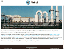 Tablet Screenshot of airpol.com